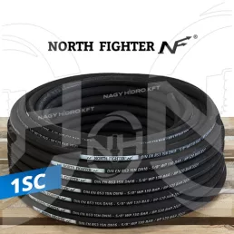 1SC DN08=5/16" 215BAR HIDRAULIKA TÖMLŐ (NORTH FIGHTER) - 1SC-08NF
