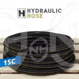 1SC DN08=5/16" 215BAR HIDRAULIKA TÖMLŐ (HYDRAULIC HOSE) - 1SC-08PL