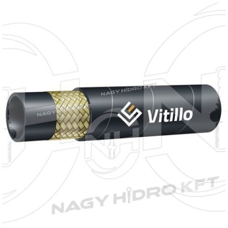 1SC PLUS DN10=3/8" 230BAR HIDRAULIKA TÖMLŐ (TEKNOHOSE) - 1SCP-10TH