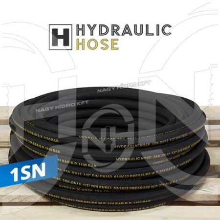 1SN DN06=1/4" 225BAR HIDRAULIKA TÖMLŐ (HYDRAULIC HOSE)