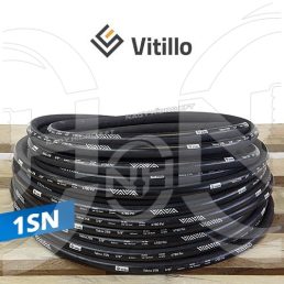 1SN DN06=1/4" 225BAR HIDRAULIKA TÖMLŐ (TEKNOHOSE) - 1SN-06TH