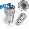 1/4" BSP DN06 BELSŐ MENETES HIDRAULIKA GYORSCSATLAKOZÓ HÜVELY , PUSH PULL ISO-B PAV1 - 2HGH-BB14-DN06