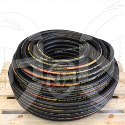 2SC PLUS DN06=1/4" 450BAR KOPÁSÁLLÓ HIDRAULIKA TÖMLŐ (BALFLEX SMOOTH SHARK SKIN) - 2SCP-06BF-SHARK