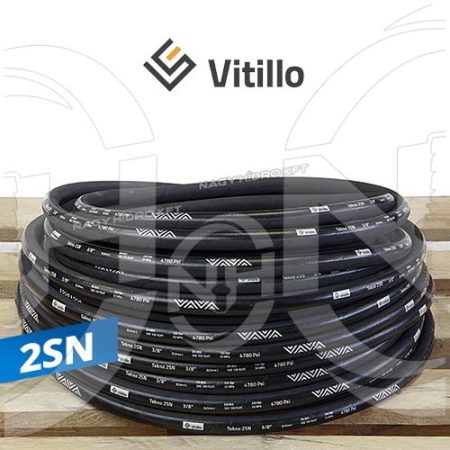 2SN DN16=5/8" 250BAR HIDRAULIKA TÖMLŐ (TEKNO HOSE) - 2SN-16TH