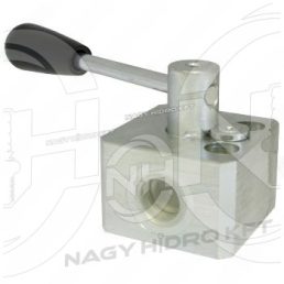 1/2" 90l/PERC 400BAR BSP COLOS 3 UTAS UTVÁLTÓ CSAP/SZELEP, MAGASNYOMÁSÚ RENDSZEREKHEZ (NYITOTT ALAPHELYZETBEN) - 3USZB-12-400
