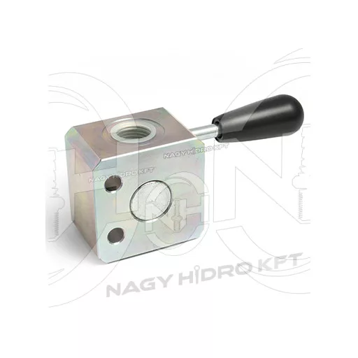 3/8" 60l/PERC 400BAR BSP COLOS 3 UTAS UTVÁLTÓ CSAP/SZELEP, MAGASNYOMÁSÚ RENDSZEREKHEZ (NYITOTT ALAPHELYZETBEN)