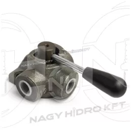   3/8" 40l/PERC BSP COLOS 3 UTAS UTVÁLTÓ CSAP/SZELEP, MAGASNYOMÁSÚ RENDSZEREKHEZ (NYITOTT ALAPHELYZETBEN)