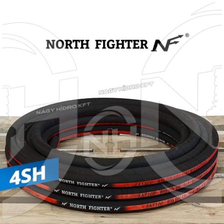 4SH DN32=5/4" 350BAR HIDRAULIKA TÖMLŐ (NORTH FIGHTER) - 4SH-32NF