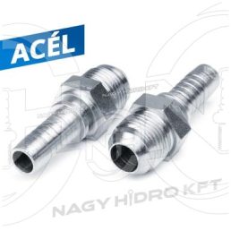 DN32 1.5/8" UNF COLOS KÜLSŐ MENETES HIDRAULIKA TÖMLŐ CSATLAKOZÓ, 74ˇ KÚPPAL (JIC) - AGJ-32-1-58