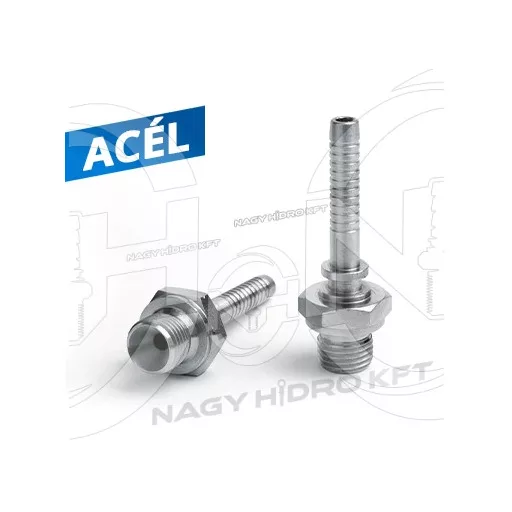 DN06 1/4" 700BAR BSP COLOS KÜLSÖ MENETES HIDRAULIKA TÖMLŐ CSATLAKOZÓ