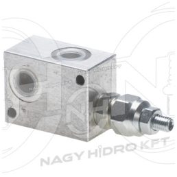 3/8" 40l/PERC 50-220BAR, NYOMÁSHATÁROLÓ / SZABÁLYZÓ SZELEP, KULCCSAL ÁLLÍTHATÓ KIVITEL, ALUMINIUM HÁZ - AL-NSSK-38-50-220