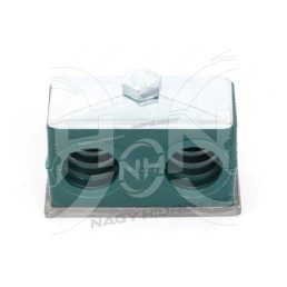 6mm DUPLA ACÉLCSŐ LEFOGATÓ BILINCS, KOMPLETTEN - ALBD-06
