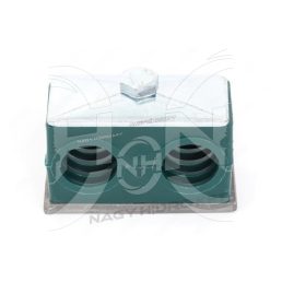 8mm DUPLA ACÉLCSŐ LEFOGATÓ BILINCS, KOMPLETTEN - ALBD-08