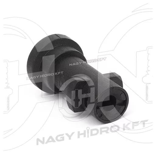 1/4" BSP BELSŐ MENET, KARCHER MOSÓPISZTOLY ÁTALAKÍTÓ BAJONETT MAGASNYOMÁSÚ MOSÓKHOZ (MŰANYAG KIVITEL) - BAY-14M
