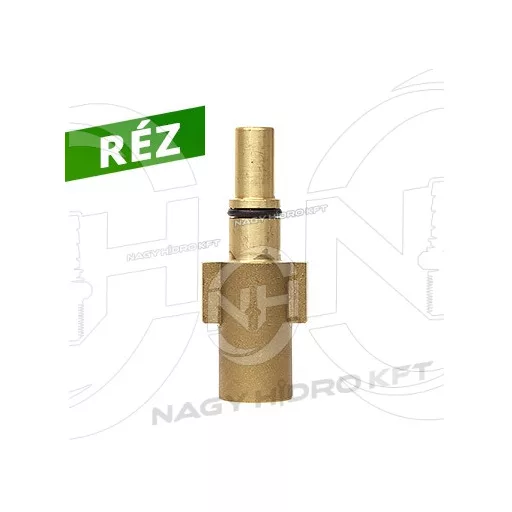 1/4" BSP BELSŐ MENET, BLACK & DECKER MOSÓPISZTOLY ÁTALAKÍTÓ BAJONETT MAGASNYOMÁSÚ MOSÓKHOZ (RÉZ KIVITEL) - BAY-14R-BD