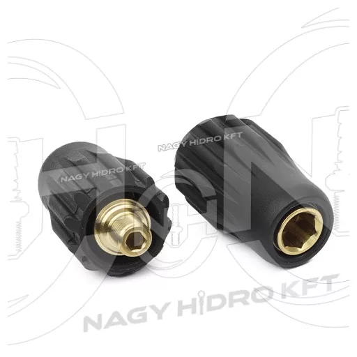 1/4" BSP BELSŐ MENET, NILFISK / KEW MOSÓPISZTOLY ÁTALAKÍTÓ BAJONETT MAGASNYOMÁSÚ MOSÓKHOZ (GYORSCSATLAKOZÓS KIVITEL) - BAY-14R-NIL-KEW
