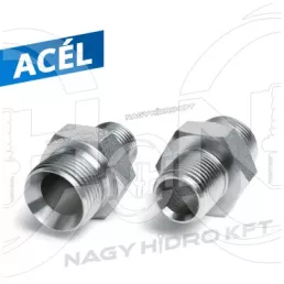 1/4-3/8" BSP/NPT COLOS  KÖZCSAVAR 60ˇ KÚPPAL