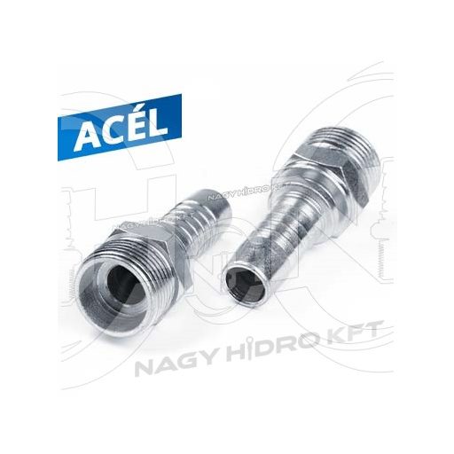 DN10 M16X1,5 08S METRIKUS KÜLSÖ MENETES HIDRAULIKA TÖMLŐ CSATLAKOZÓ - CES-101615