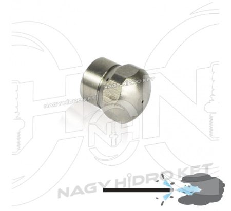 1/8" 055 BSP COLOS CSŐTISZTÍTÓ FÚVÓKA INOX KIVITEL, FURATOK ELOSZTÁSA 3+1