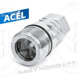   3/8" DN12 BSP COLOS BELSŐ MENETES ÖSSZETEKERŐS GYORSCSATLAKOZÓ HÜVELY, PPV3 CSAVAROS KIVITEL