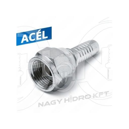 CO2 GÁZ CSATLAKOZÓ, EGYENES DN12 W21,8 14h HOLLANDERREL - CO2-12218