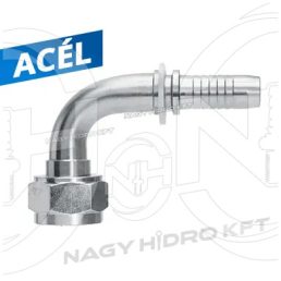 CO2 90ˇ GÁZ CSATLAKOZÓ, DN12 W21,8 14h HOLLANDERREL - CO2-9012218