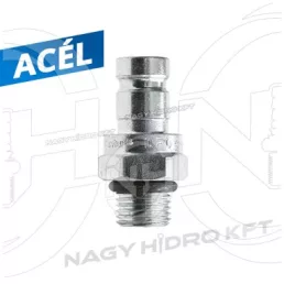   1/4" BSP COLOS KÜLSŐ MENETTEL, MÉRŐPONTI / DIAGNOSZTIKAI GYORSCSATLAKOZÓ DUGÓ (FASTER)