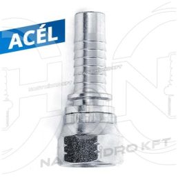 DN25 1.5/8" UNF COLOS EGYENES HOLLANDERES HIDRAULIKA TÖMLŐ CSATLAKOZÓ, 74ˇ KÚPPAL (JIC) - DKJ-25-1-58