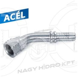 45ˇ DN38 1.7/8" UNF COLOS HOLLANDERES HIDRAULIKA TÖMLŐ CSATLAKOZÓ, 74ˇ KÚPPAL (JIC) - DKJ-4538-1-78