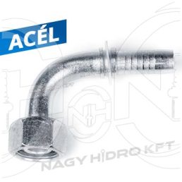   90" DN16 M27x2 24/60ˇ KÚPPAL, HIDRAULIKA TÖMLŐ CSATLAKOZÓ