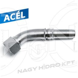   45ˇ DN20 M30x2 20S HIDRAULIKA TÖMLŐ CSATLAKOZÓ, O-GYŰRŰS INTERLOCK KISZAKADÁS BIZTOS