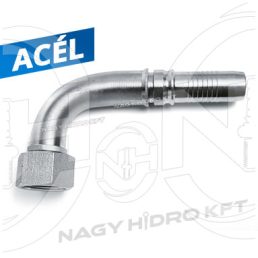 90ˇ DN20 M36x2 25S HIDRAULIKA TÖMLŐ CSATLAKOZÓ, O-GYŰRŰS INTERLOCK KISZAKADÁS BIZTOS - DKOSI-90203602
