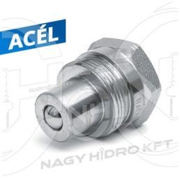 3/8" DN10 NPT COLOS BELSŐ MENETES ÖSSZETEKERŐS GYORSCSATLAKOZÓ DUGÓ, CSAVAROS KIVITEL (ENERPAC TÍPUS 700BAR) - ENERPAC-D38-DN10