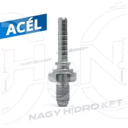   DN06 M10x1 GÁZ CSATLAKOZÓ, EGYENES KÜLSŐ MENETES CSATLAKOZÓ