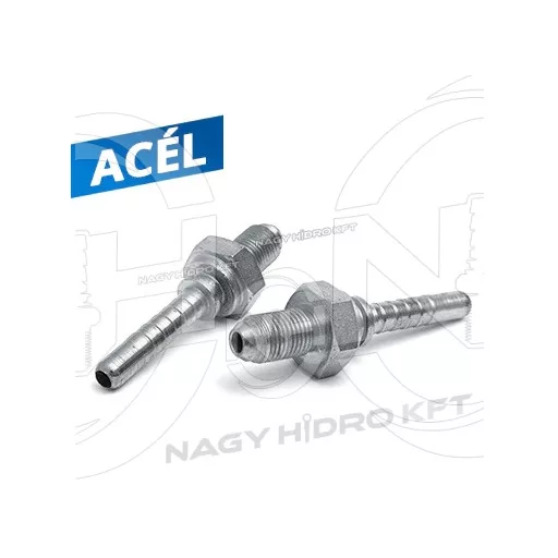 DN06 M10x1 GÁZ CSATLAKOZÓ, EGYENES KÜLSŐ MENETES CSATLAKOZÓ