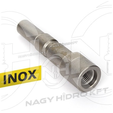 1/4" BSP BELSŐ MENET, NILFISK / KEW / ALTO MOSÓPISZTOLY GYORSCSATLAKOZÓ DUGÓ (ROZSDAMENTES-INOX KIVITEL) - GDI-14