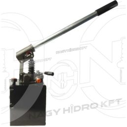 3/8" 25CM³ max.250BAR HIDAULIKUS KÉZI SZIVATTYÚ / PUMPA + TARTÁLY 5L KPL. KÉTIRÁNYÚ KAPCSOLÁSSAL - HKP2-3825-250