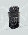 GÉPI TÖMLŐ HÁNTOLÓ S500, BELSŐ ÁTMÉRŐ 1/4"-2" - KÜLSŐ ÁTMÉRŐ 3/4"-2" 400V 0,37KW HYDFLEX - HYDFLEX-S500-400V
