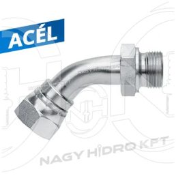 1" BSP 45"-IDOM KÜLSŐ/BELSŐ MENETTEL 60ˇ KÚPPAL, HOSSZÍTOTT KIVITEL - I45KBBH-01