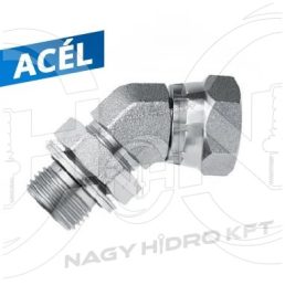 1" BSP 45"-IDOM KÜLSŐ-TÖMBÖSÍTETT/BELSŐ MENETTEL 60ˇ KÚPPAL - I45KBTB-01