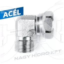 1/2" BSP L-IDOM KÜLSŐ/BELSŐ MENETTEL 60ˇ KÚPPAL STG - ILKBB-12-STG