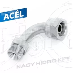   1/4" 90" IDOM BSP KÜLSŐ/BELSŐ MENETTEL, HOSSZÍTOTT KIVITEL