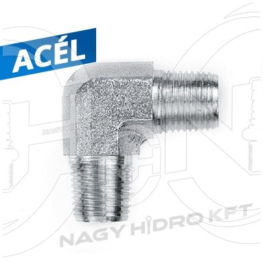 1/2" NPT L-IDOM KÜLSŐ/KÜLSŐ MENETTEL