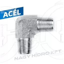 1/8" NPT L-IDOM KÜLSŐ/KÜLSŐ MENETTEL