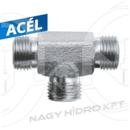 1.11/16" ORFS T-IDOM KÜLSŐ/KÜLSŐ/KÜLSŐ MENETTEL - ITKKKO-1-1116