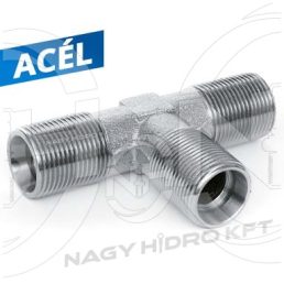 M22X1,5 15L T-IDOM METRIKUS HOSSZÍTOTT KKK MENETTEL, VÁLASZFAL/SZERELŐFALAS KIVITEL - ITKSZM-2215-15L