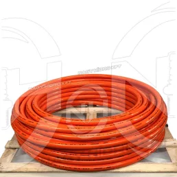 JET CLEAN DN25=1" 207BAR TEXTÍLBETÉTES KOPÁSÁLLÓ CSATORNATISZTÍTÓ TÖMLŐ (BALFLEX) - JETCLEAN-25-120M
