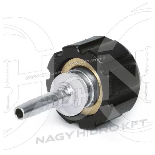 M22x1,5 DN08 MAGASNYOMÁSÚ MOSÓ CSATLAKOZÓ RÖVID HOLLANDERREL L=20mm KPL. - KAR-082215RH