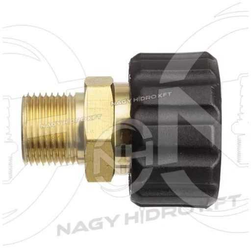 3/8"-M22x1,5 KÜLSŐ/BELSŐ ÁTALAKÍTÓ MAGASNYOMÁSÚ MOSÓKHOZ - KAR-KB382215