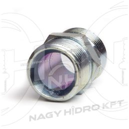 M22x1,5 KÜLSŐ/KÜLSŐ MENETES ÁTALAKÍTÓ ADAPTER MAGASNYOMÁSÚ MOSÓKHOZ, ACÉL KIVITEL - KAR-KK2215A